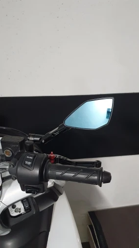 espelhos retrovisores para honda hornet cb cnc espelho de alumínio da motocicleta scooter acessórios