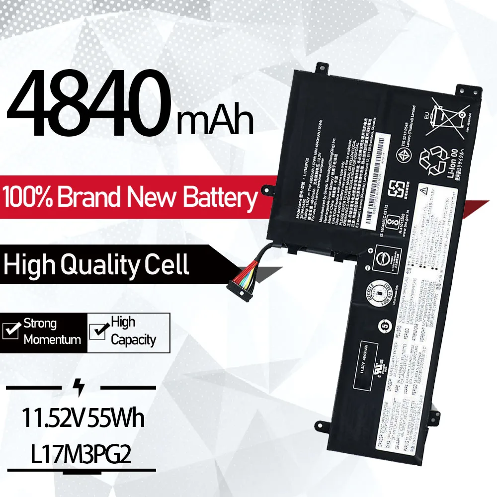 Nouveau SHUOZB batterie d'ordinateur portable L17C3PG2 pour Lenovo L17C3PG1 L17M3PG3 L17L3PG1 L17M3PG2 L17M3PG1 Y530-15ICH Y540-15IRH Y740 Y7000 2019