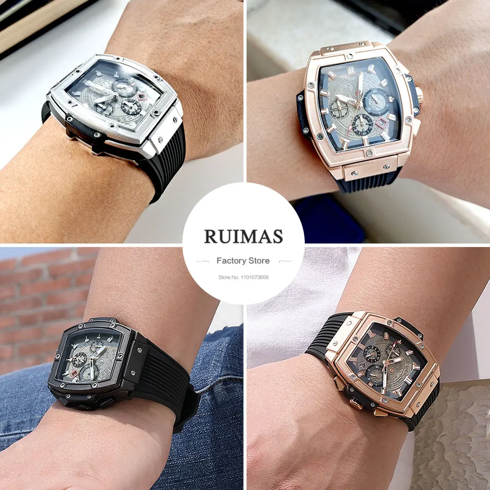 Reloj Hublot Classic Hublot Big Bang Aliexpress RUIMAS Tonneau