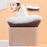 Foundation Brush, 1pcs Plastic Creative	wave Fit Perfectly Cosmetic Brush	at home or On-the-Go 2