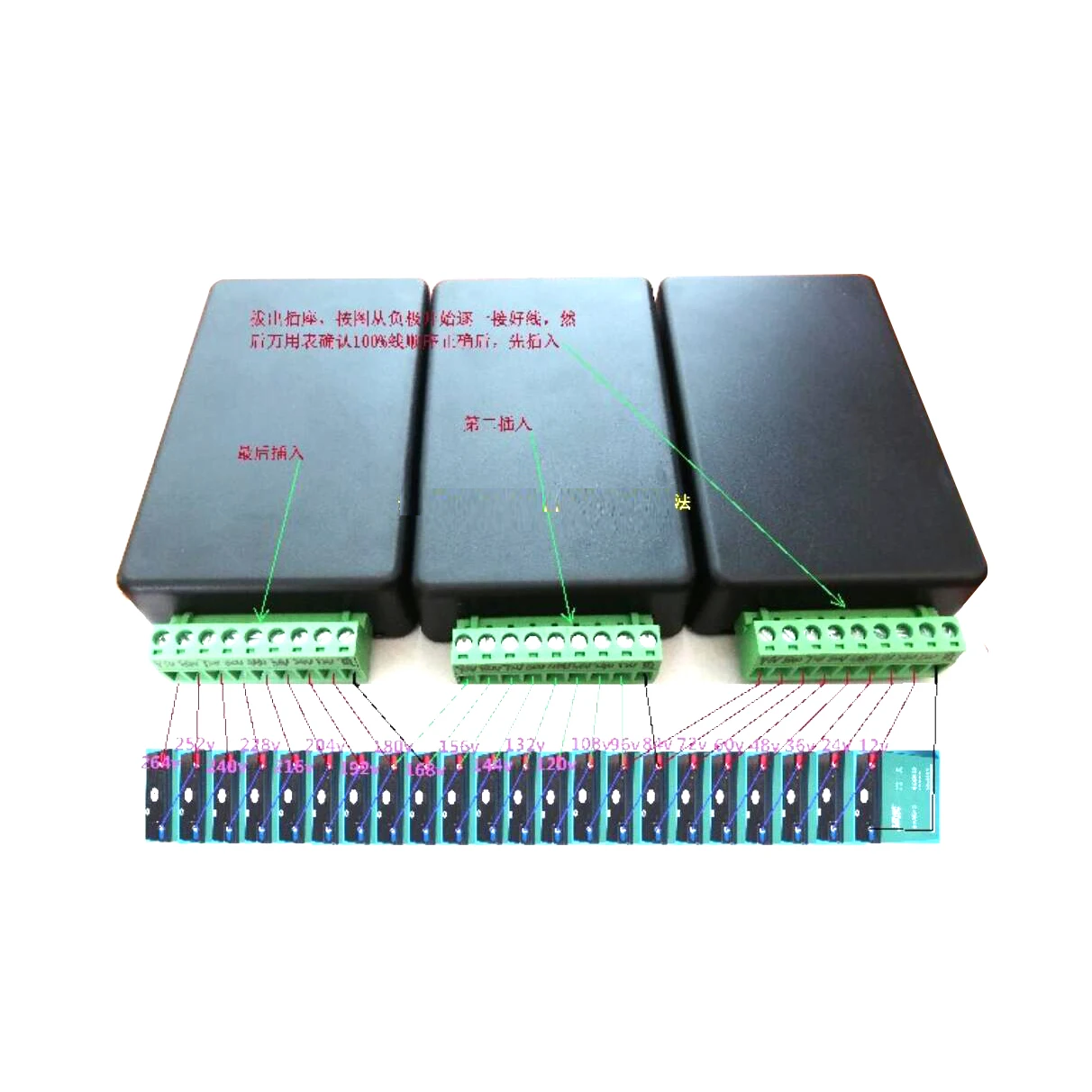Advanced Lead Acid Battery Active Balancing Board for Electric Vehicles - Automatic Voltage Management (0-4A, DC 12V-96V)