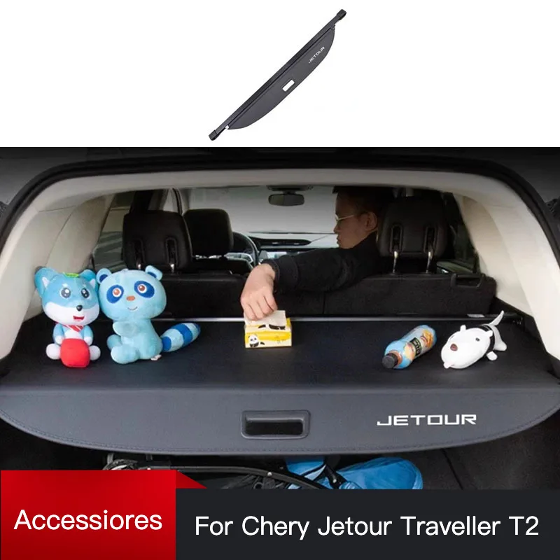 

Chery Jetour Traveller T2 2023 2024 Jetour T2 Tailbox Storage Partition Baffle Trunk Cover Curtain Board Partition