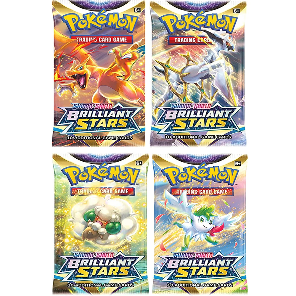 22kinds Of Pokemon Card Toys, Fusion Strike Shining Fates , Brilliant