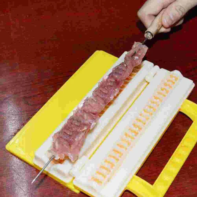 Hús Nyárs Kebab Készítő Gép Barbecue Bbq Doboz Kabobtool Készítés Automatikus Grilleszközök Kabobs Kézi Sticksgrilling - Image 4