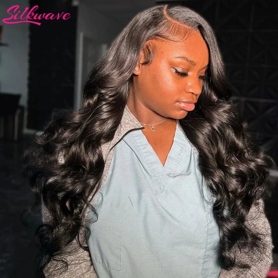 

Glueless Preplucked Body Wave Lace Front Human Hair Wig For Black Women 13x4 Hd Lace Frontal Wig 36 inch Transparent Brazilian