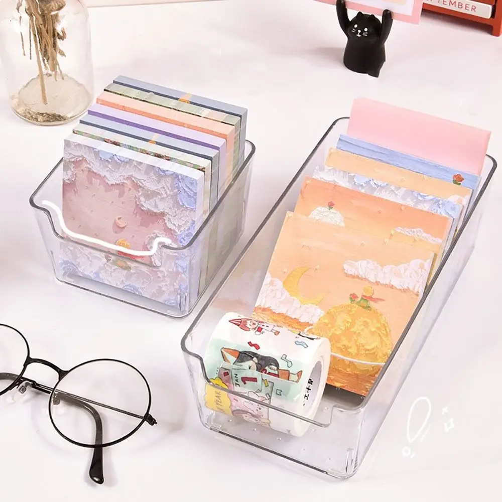 1Pcs Fruit Food Jars Book Cosmetic Jewelry Fridge Bin Transparent Clear Table Kitchen Student Desk Storage Box Stackable_voghion.com