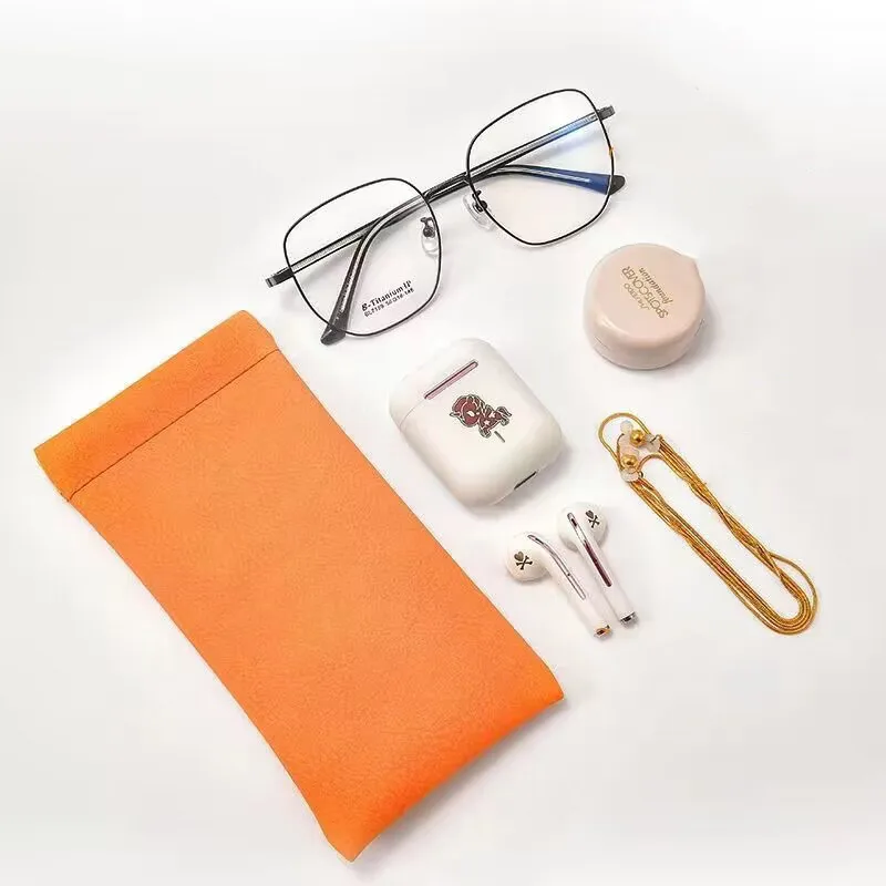 Portable Glasses Bag Fashion Women's Protection Storage Bag Male Eyewear Orgnizer Box