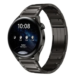 Bracciale in Metallo con Maglie in Acciaio Inox - Cinturino da Uomo 22mm