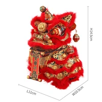 Piececool 3D Metal Puzzle Chinese Dancing Lion Jigsaw Model Kits for Teens Brain Teaser for Adult 2