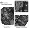 9/19/30pcs Manicure Set Stainless Steel Nail Clipper Set Multi-functional Nail Cutter Fingernail Clippers Eyebrow Scissor Kit 2