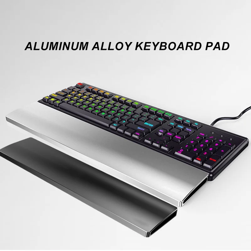 AluminumAlloyKeyboardPadWristRest87104keysMechanicalKeyboard