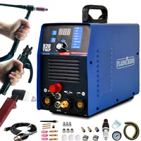 Pilot Arc Plasma Cutter TIG Welder Pulse and Stick Welder Machine-520TSCP 50A Non-Touch Plasma Cutting 200A Pulse Tig Welder 1