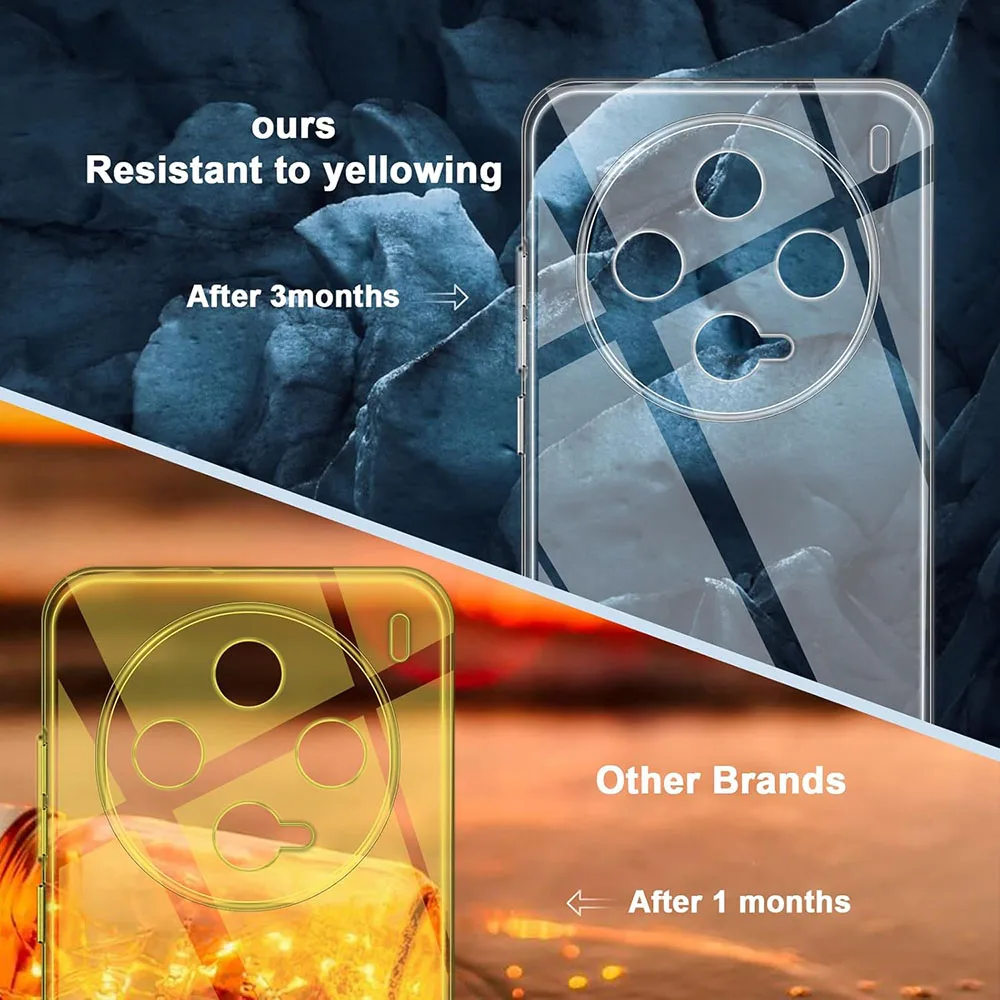 Ultra Thin Clear Soft Silicone Case Cover