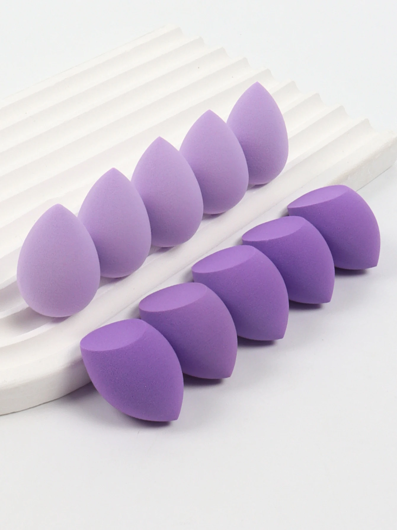 10 Mini Makeup Sponges Foundation Blend Beauty Sponge Liquid Cream Powder makeup sponges
