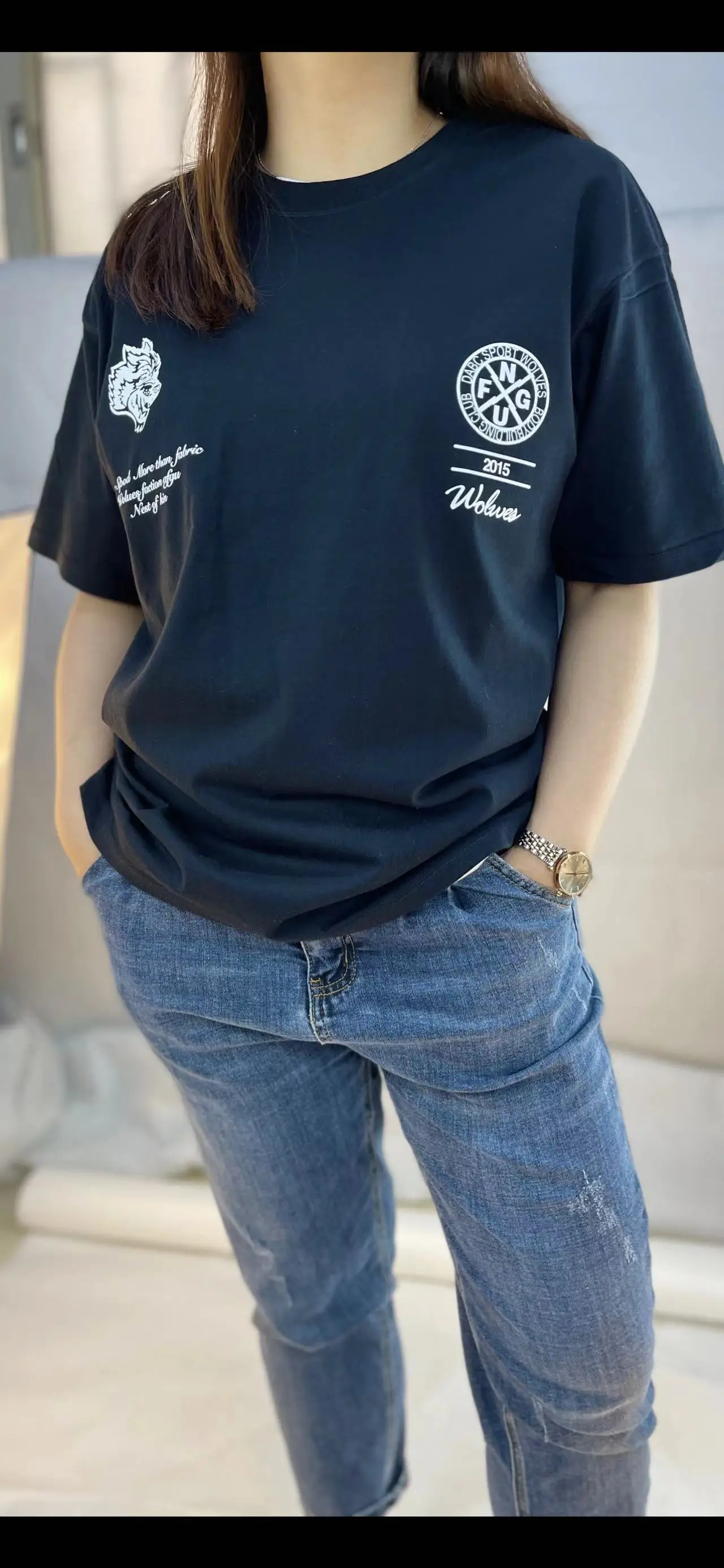 DARC SPORT Shirt UNION PREMIUM TEE IN WHITE Men Women High Quality DARC SPORT Shirt Digital Inkjet Printing Shirt