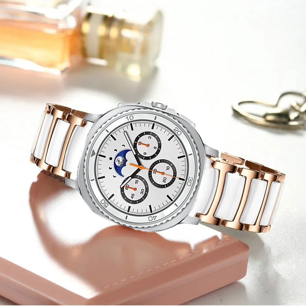 Luxury Ceramic Bracelet - Premium Metal Strap