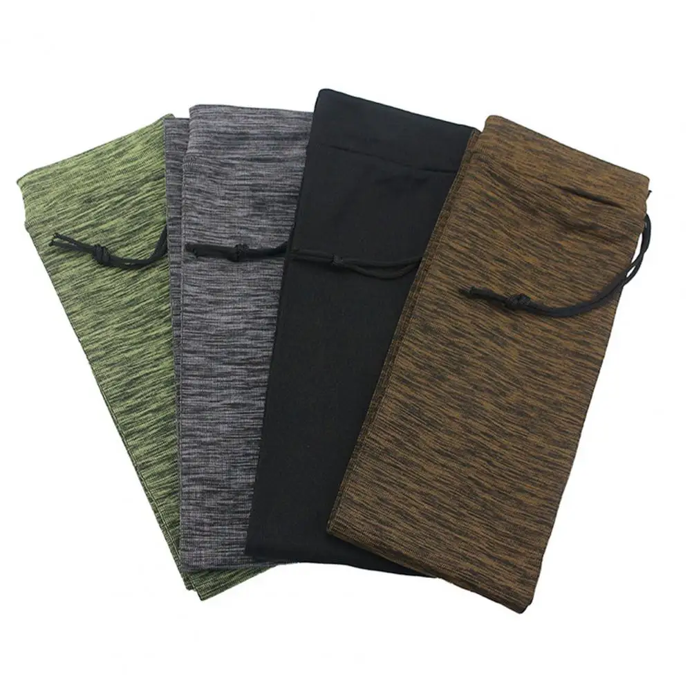 

Elastic Storage Bag Moisture-proof Shooter Sleeve with Drawstring Closure Dustproof Anti-rust Protector for Hunting