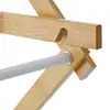 Space-Saving Collapsible Bamboo Laundry Drying Rack,7 levels Clothes Drying Rack 3
