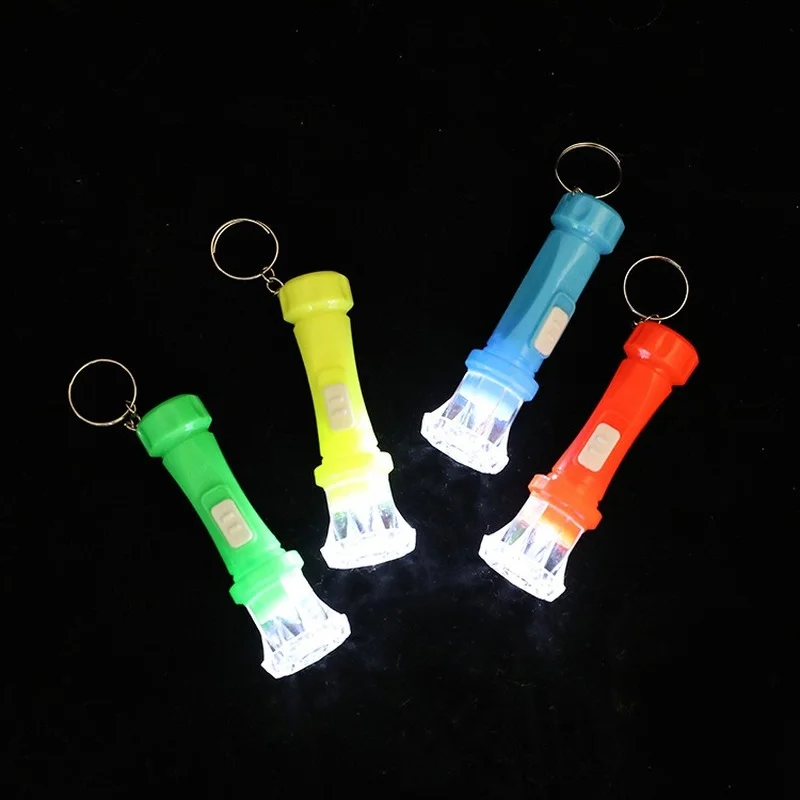 10Pcs Mini Children LED Flashlight Lamp Toy Gift Filler For Kids Birthday Party Favors Pinata Fillers Goodie Bag