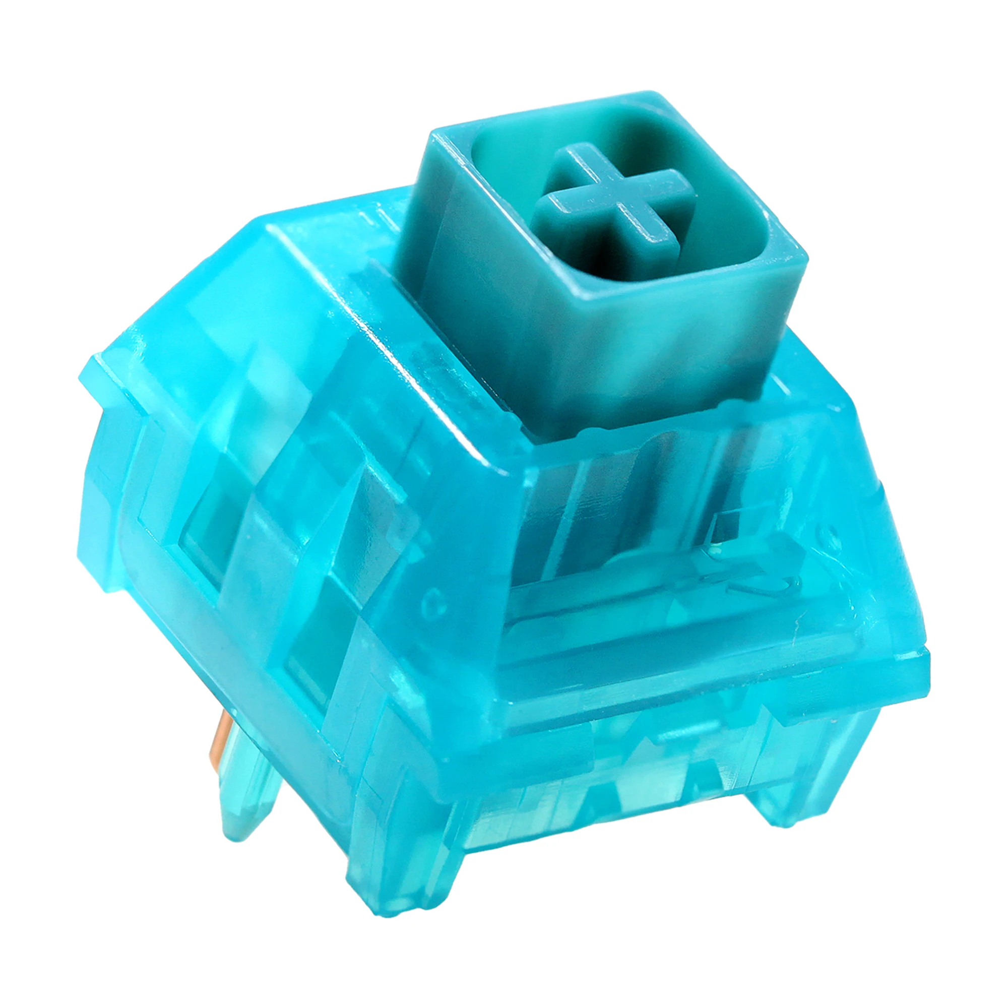 Kailh Caixa-meia-noite Jade Switch para Gaming Teclado Mecânico mx Stem pc Clicky Azul Switches Como Interruptor Branco 5pin