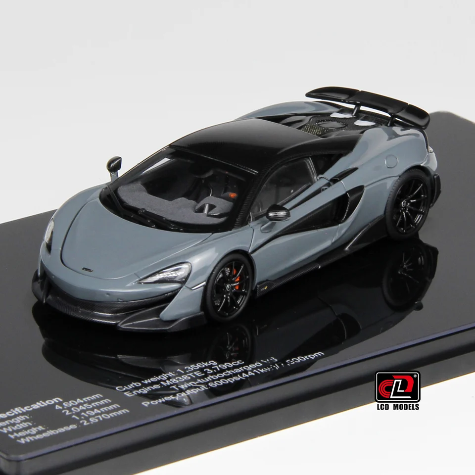 LCD Models 1:18 McLAREN 600LT PURPLE Limited Edition Diecast Model