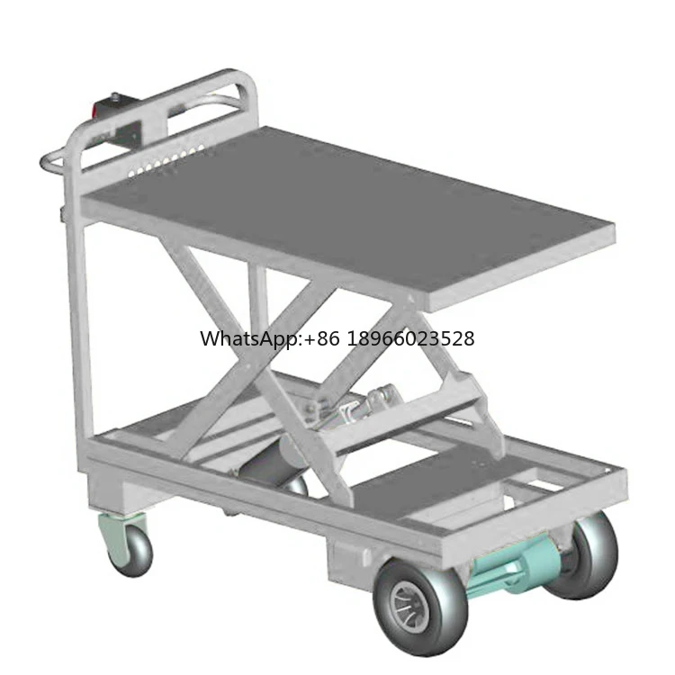 

Тележка для тяжелых условий эксплуатации с платформой для склада, ручная тележка NK 1115, электрическая тележка для подъема, лестницы, уличный грузовик