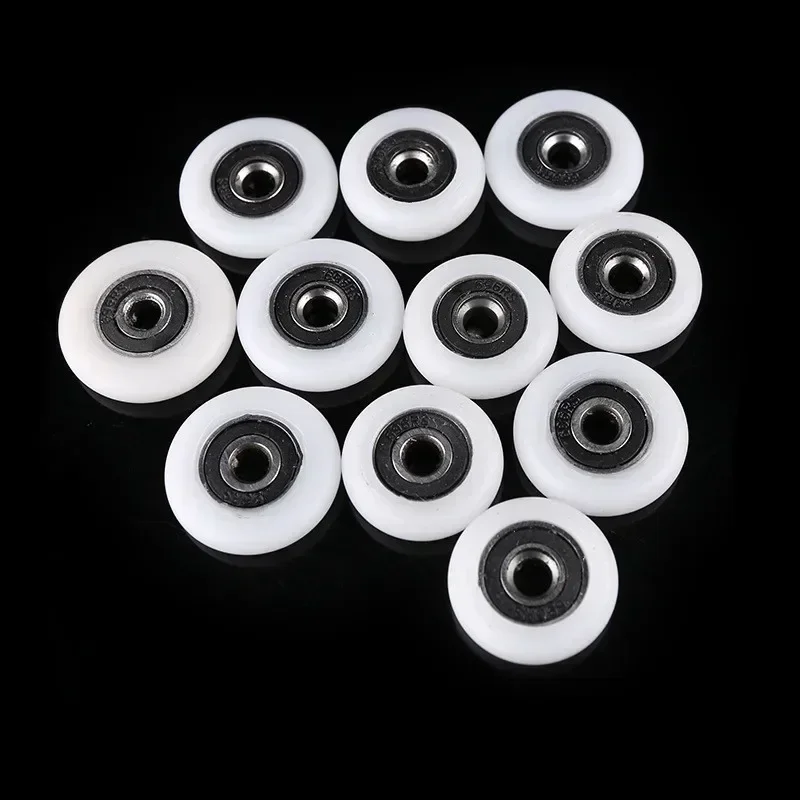 4/8pcs Shower Door Rollers,Roller diameter 19/23/25/27mm, For the Glass Sliding Shower Room Bathroom Door Roller/Bearing Roller