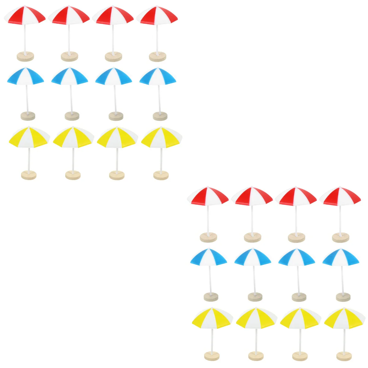 

Фантастический зонт для пляжа, аксессуары для мини-дома, миниатюрные игрушки от солнца, декоративные зонты для дождя