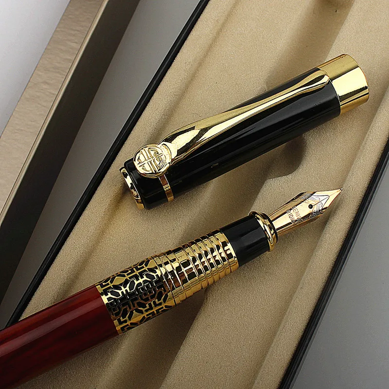 Penna stilografica in metallo articoli da regalo retrò penna a inchiostro eleganti  penne di lusso per la scrittura di cancelleria forniture scolastiche per  ufficio - AliExpress
