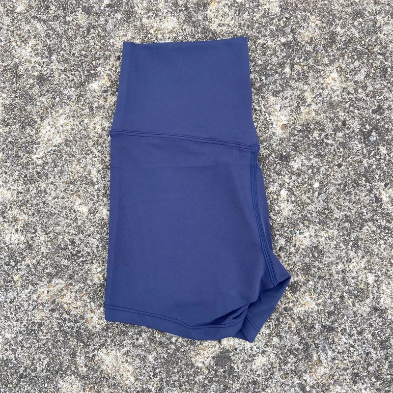 Sexy Solid Color High Waist Yoga Short Leg Soft Tights Women Fitness Sport Short Compression Comprehensive Training Jog Athletic 6