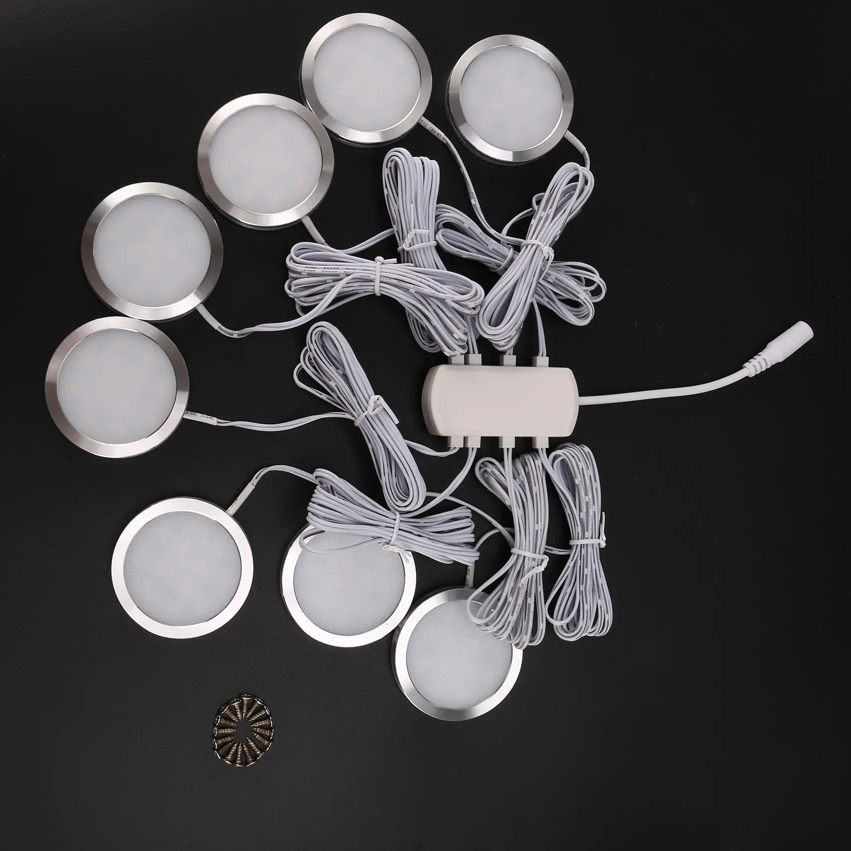 8Pcs 12V Interni Caldi Faretti A Led Per Vw T4 T5 Camper Van Caravan Camper Luci Calde 3000K