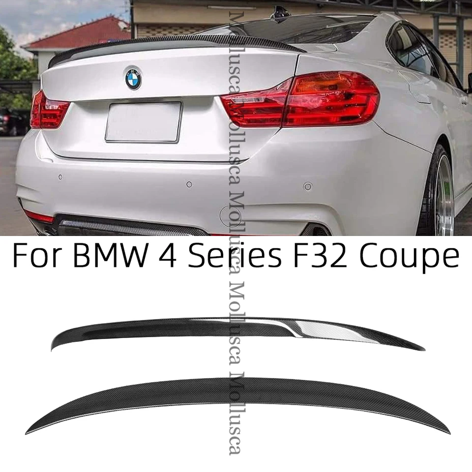 Spoiler Posteriore BMW F32 PSM Style Nero Lucido - 4 Pezzi Per Serie 4 Coupé 2014-2020 - Foto 12