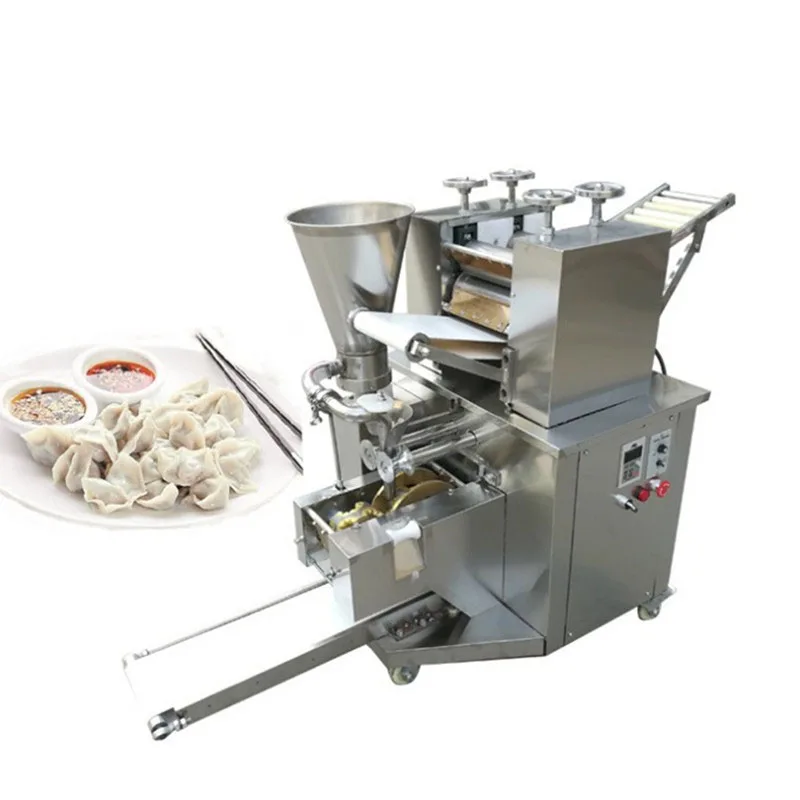 2023New Design Similar Manual Dumpling MakerAutomatic Stainless SteelSamosa Spring Roll Make Machine 7000pcs/h digital design manual