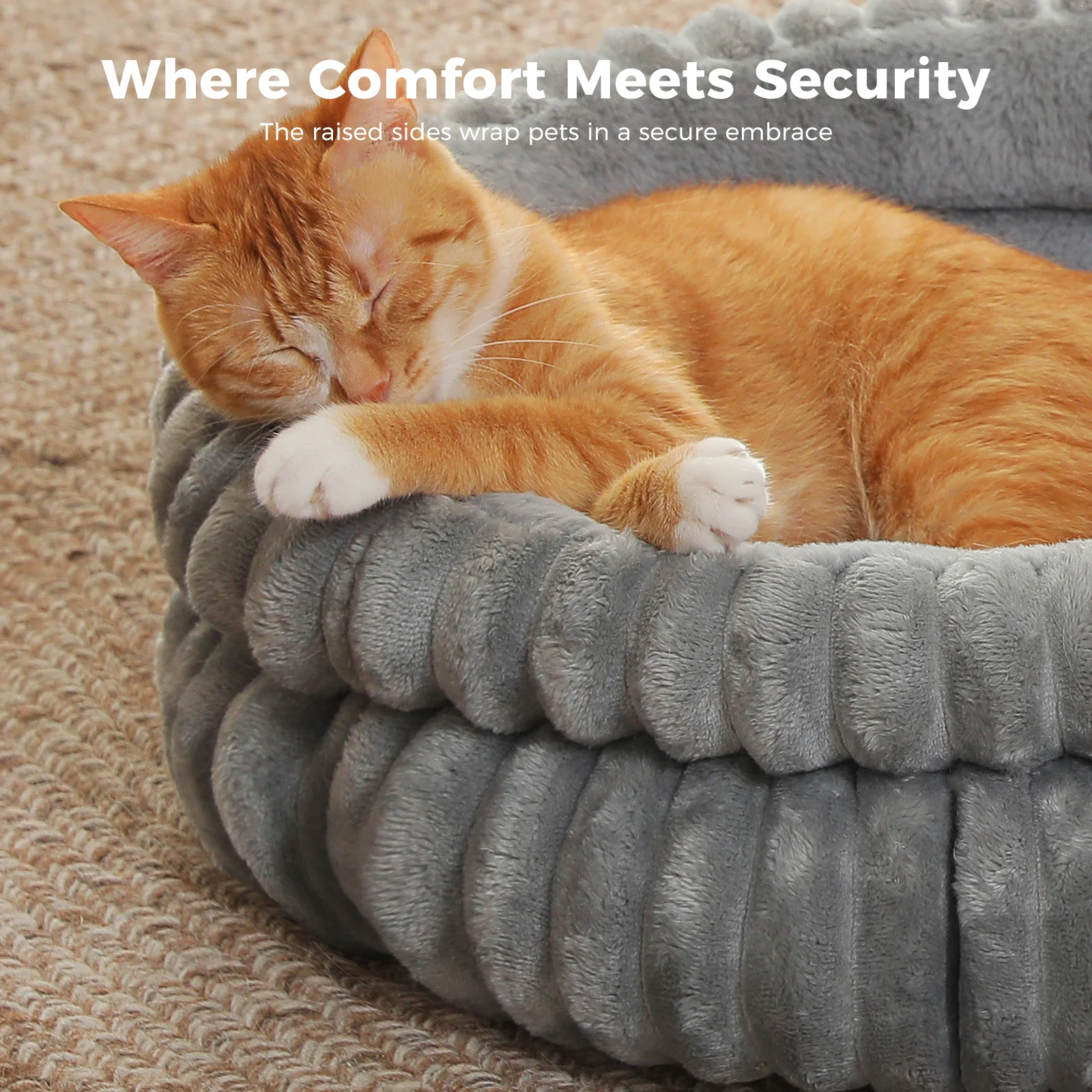 Cozy Cat Bed Fluffy Cushion