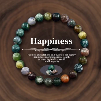 Natural Stone Healing Beads Bracelet 1