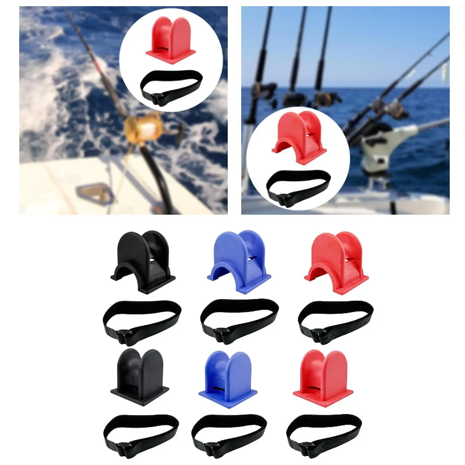 Fishing Rod Holder Practical Kayak Rod Rack for Freshwater Saltwater Yacht