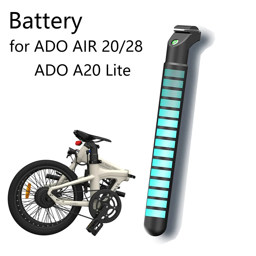 ADO Airシリーズ20 28 battery ADO A20 Lite、ADO Air20、Air28 Pro用バッテリー、ADO Air Carbon