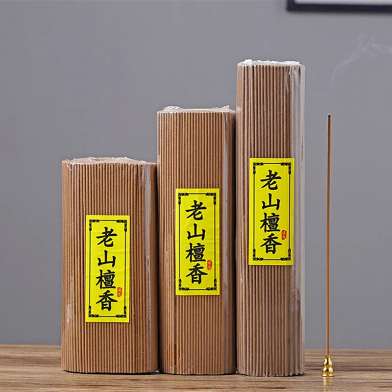 500g Natural Stick Incense Sandalwood Incense Sticks Lying Indoor Home Sedative Incense Indoor Ceremony Buddha Incens