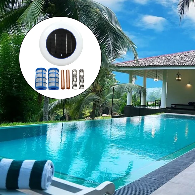 Napenergia Úszómedence Víztisztító Napenergia-Ionizátor Kill Algák És Klór Gyógyfürdőhez - Image 3