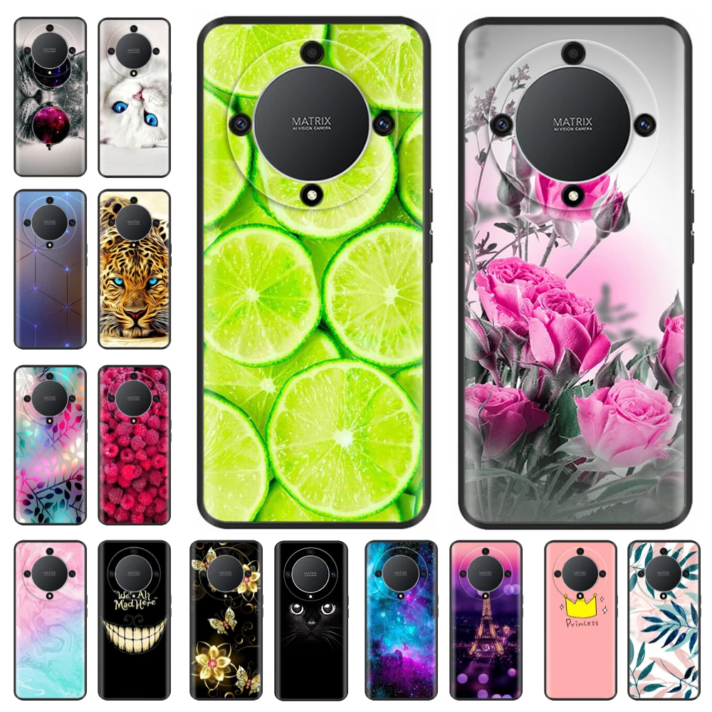 Per Honor Magic6 Lite 5G Cover Posteriore Antiurto Custodia Protettiva Per Paraurti In Silicone Per Custodie Honor X9B Magic 6 Lite Fundas