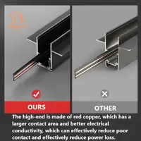 Magnetic Track Rail Modern Embedded Surface Celling Aluminum Flexible Linear Fixture LED Spotlight DC48V Ceiling Indoor Living 2