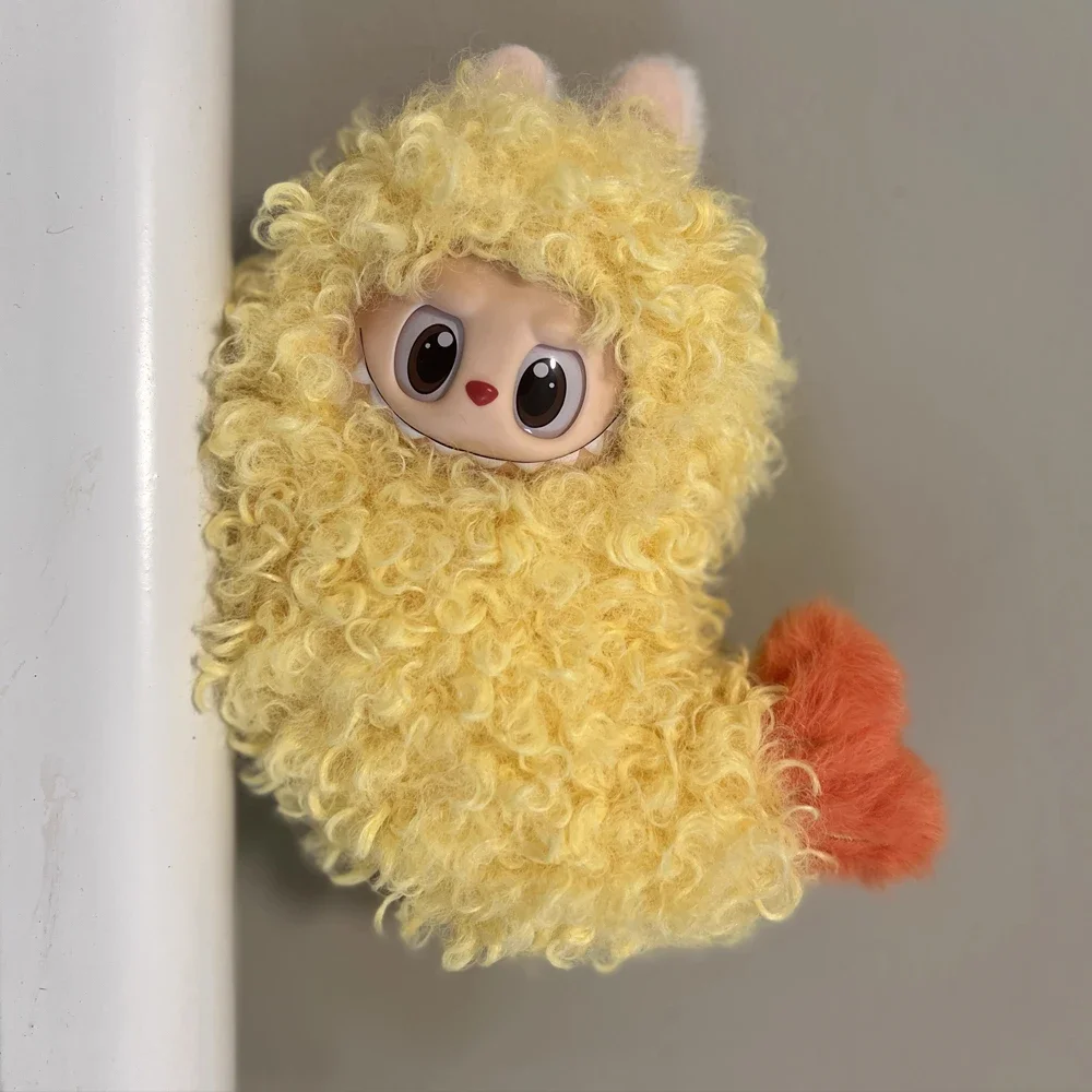 Cute Milk Doll Clothes for Labubu Handmade Clothing 17cm Doll Accessories for Labubu V1 V3 Dress Up