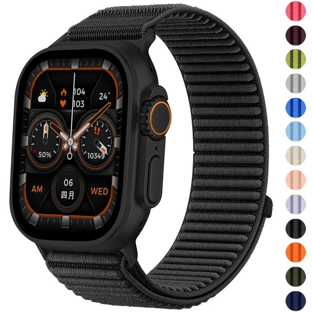 Nylon Braided Sport Strap Bracelet