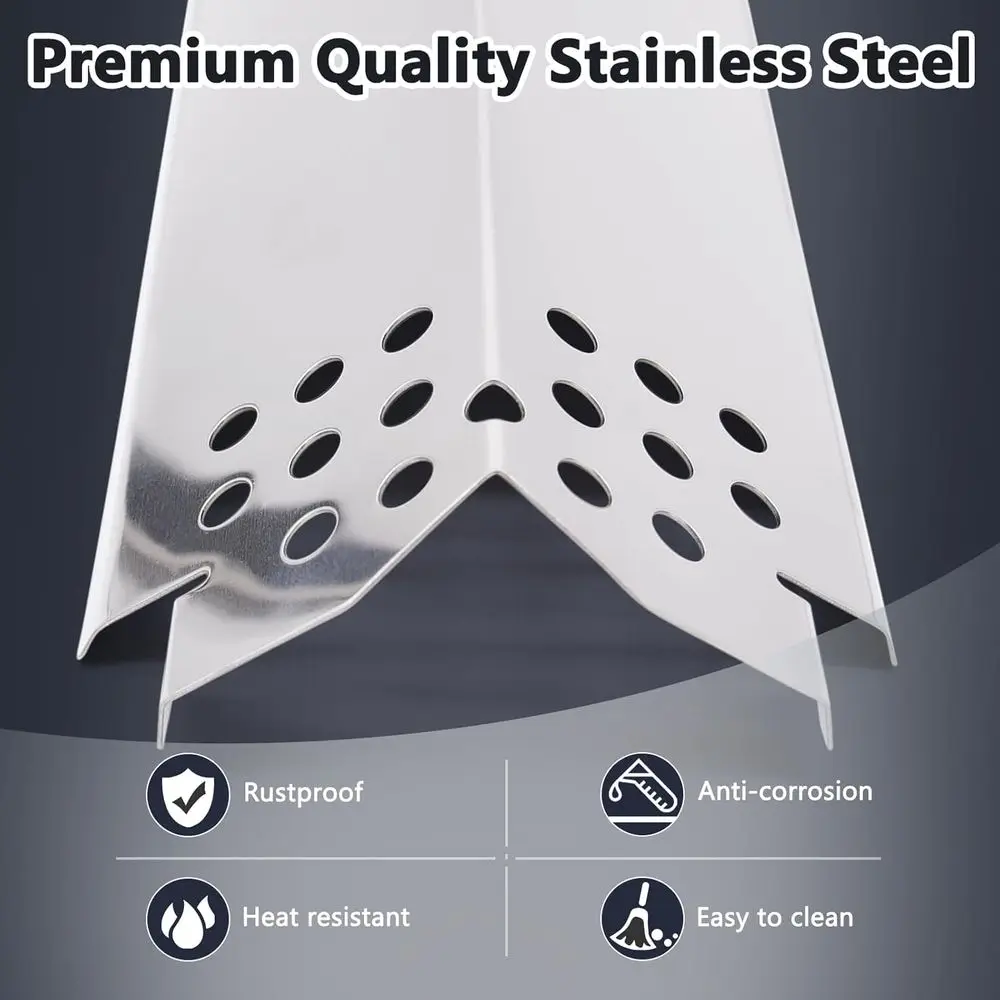 Replacement Parts for 5 Burner 720-0888N & 4 Burner 720-0830H Grills, 17 Cooking Grates, Heat Plates, Tubes