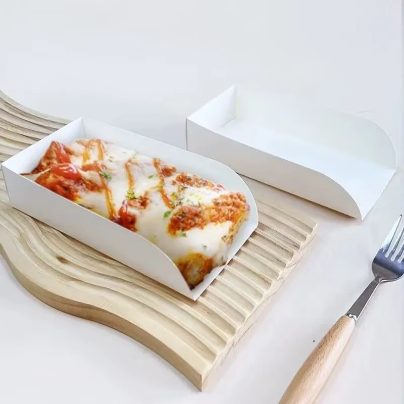 50pcs Mini Hamburger Paper Boxes, Pancake, Toast & Sandwich Bread Holders, Disposab... - SKU MHPB2306 - UGI Packaging