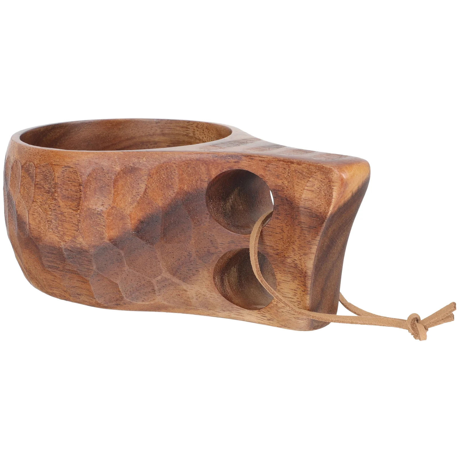 

Household Solid Wooden Tea Cup Handmade Natural Portable Wood Mug Drinking Cup