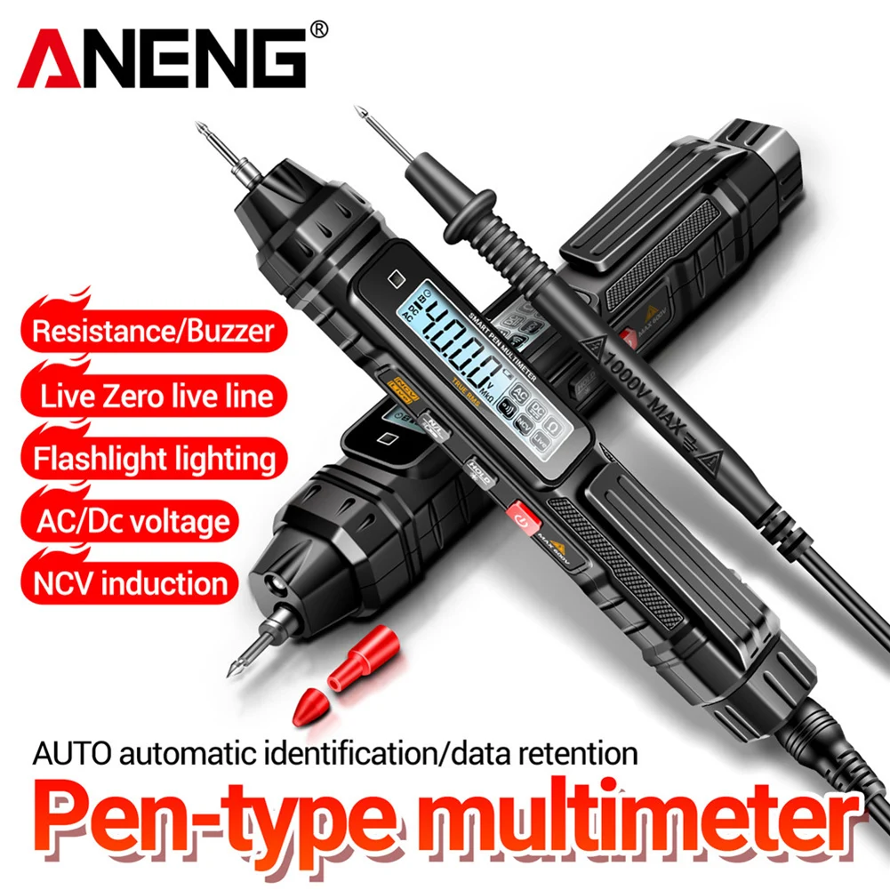 ANENG  Ƽ  Ÿ 4000 īƮ,  跮,  ڵ AC/DC   ̿ ׽,  A3005