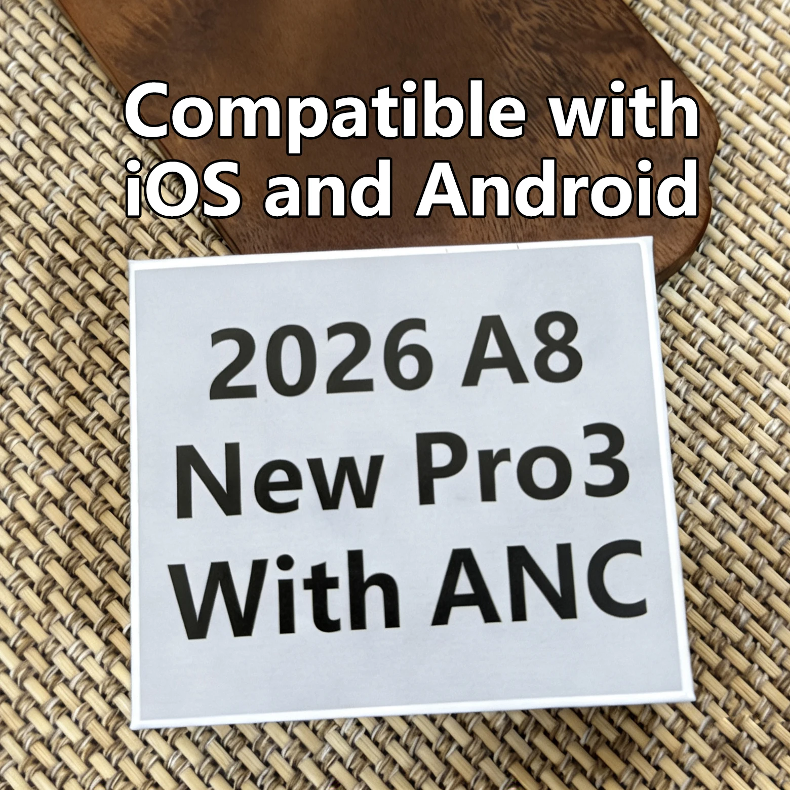 Auriculares inalámbricos bluetooth pro estéreo impermeables anc_voghion.com