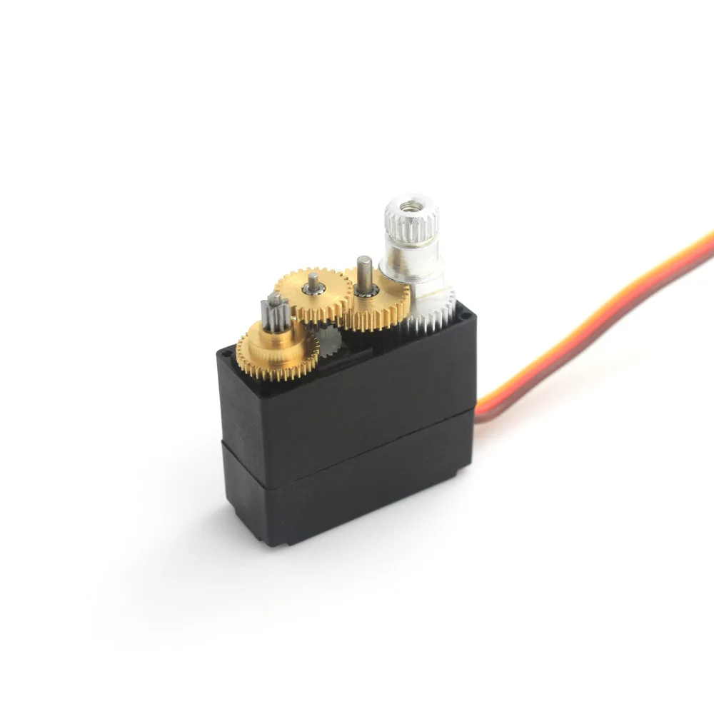 1/4 PCS EMAX  ES3351  ES3352 9mm 4.8-6V Analog / Digital Servo Metal Gear For RC Glider Rc Airplane RC Drone 4
