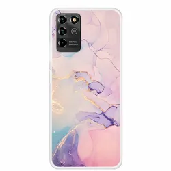 Marble Soft TPU Silicone Clear Phone Case - Transparent Back Cover for ZTE 8030 (H10.CH.263)